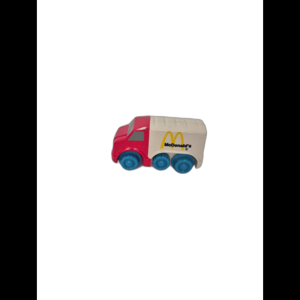 Vintage 1996 McDonald's Fisher-Price Under 3 Happy Meal Delivery Truck Toy